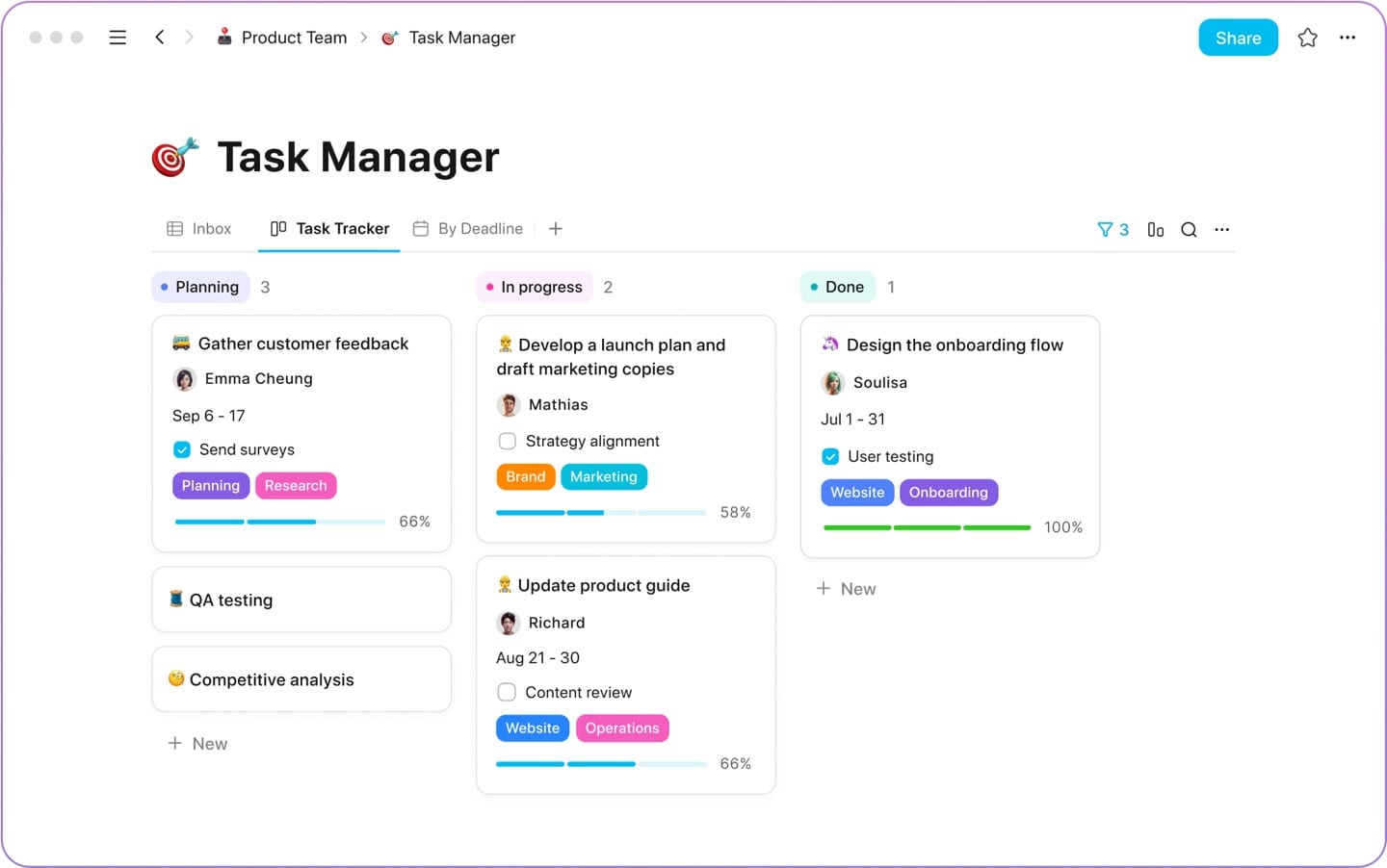 AppFlowy screenshot 2 of 3