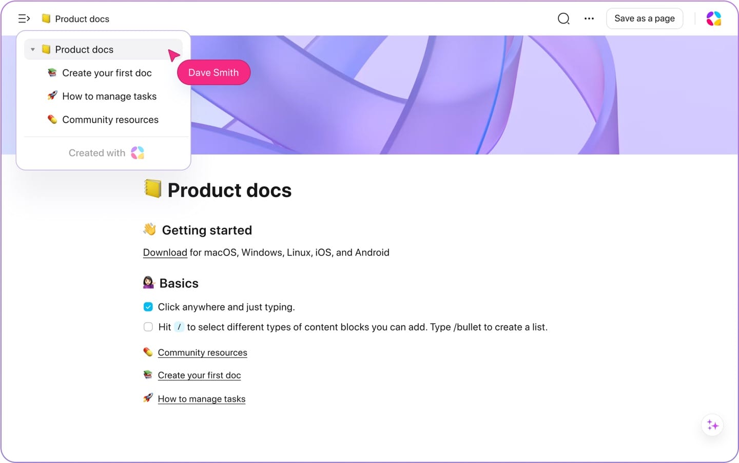 AppFlowy screenshot 3 of 3
