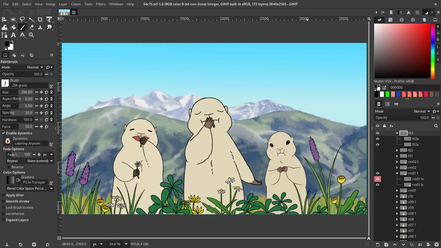 GIMP screenshot 1 of 3