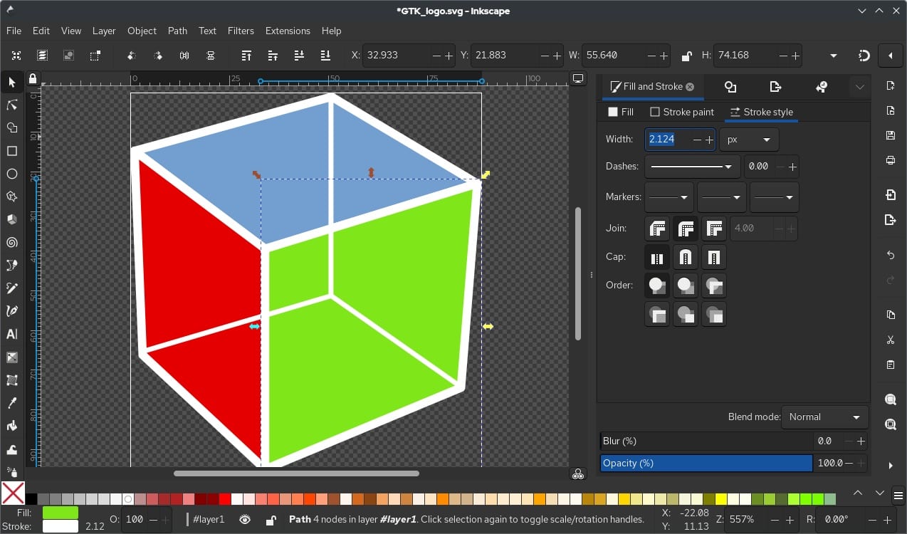 Inkscape screenshot 1 of 3