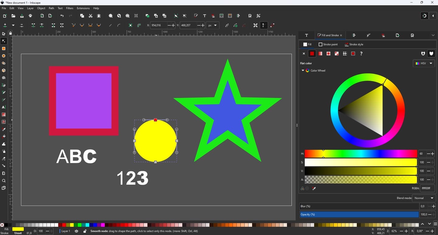 Inkscape screenshot 2 of 3