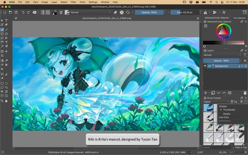 Krita screenshot 1 of 3