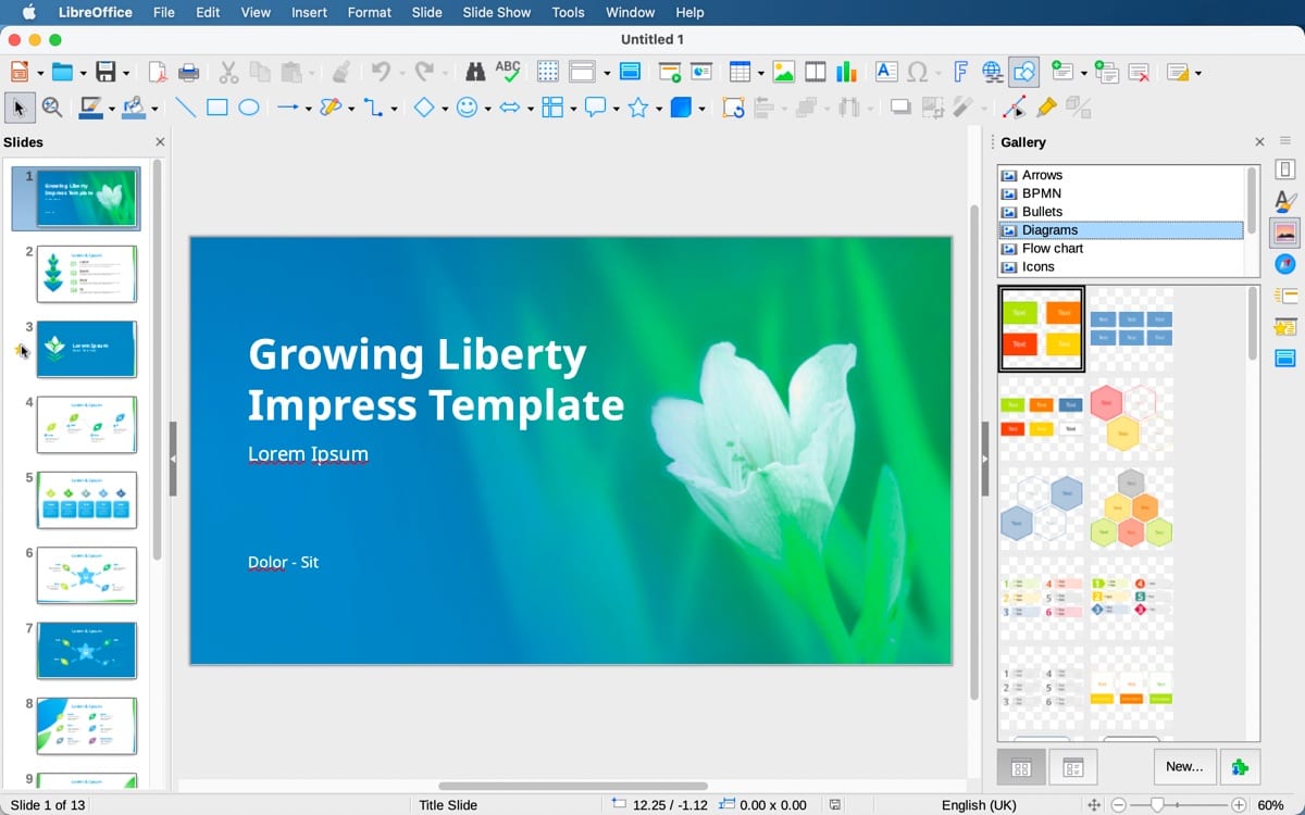 LibreOffice screenshot 2 of 3