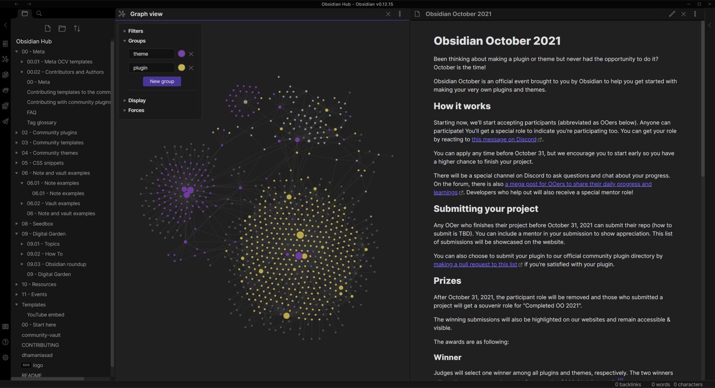 Obsidian screenshot 1 of 3