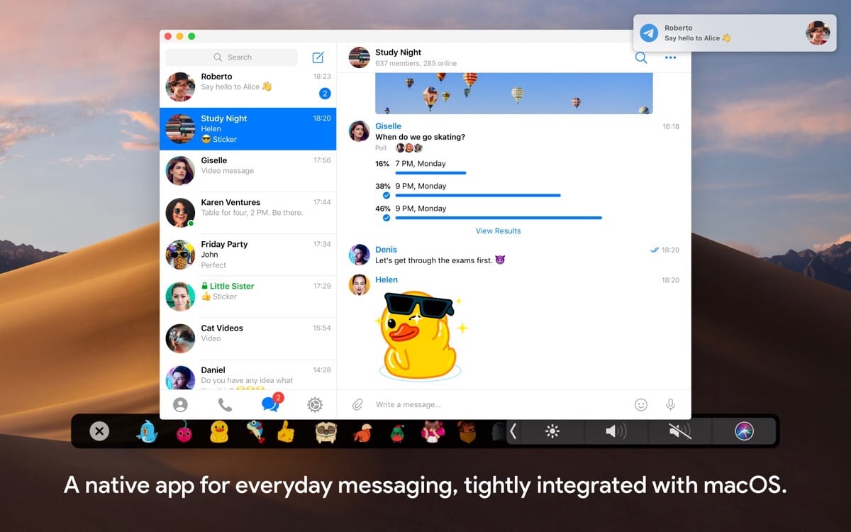 Telegram screenshot 1 of 3