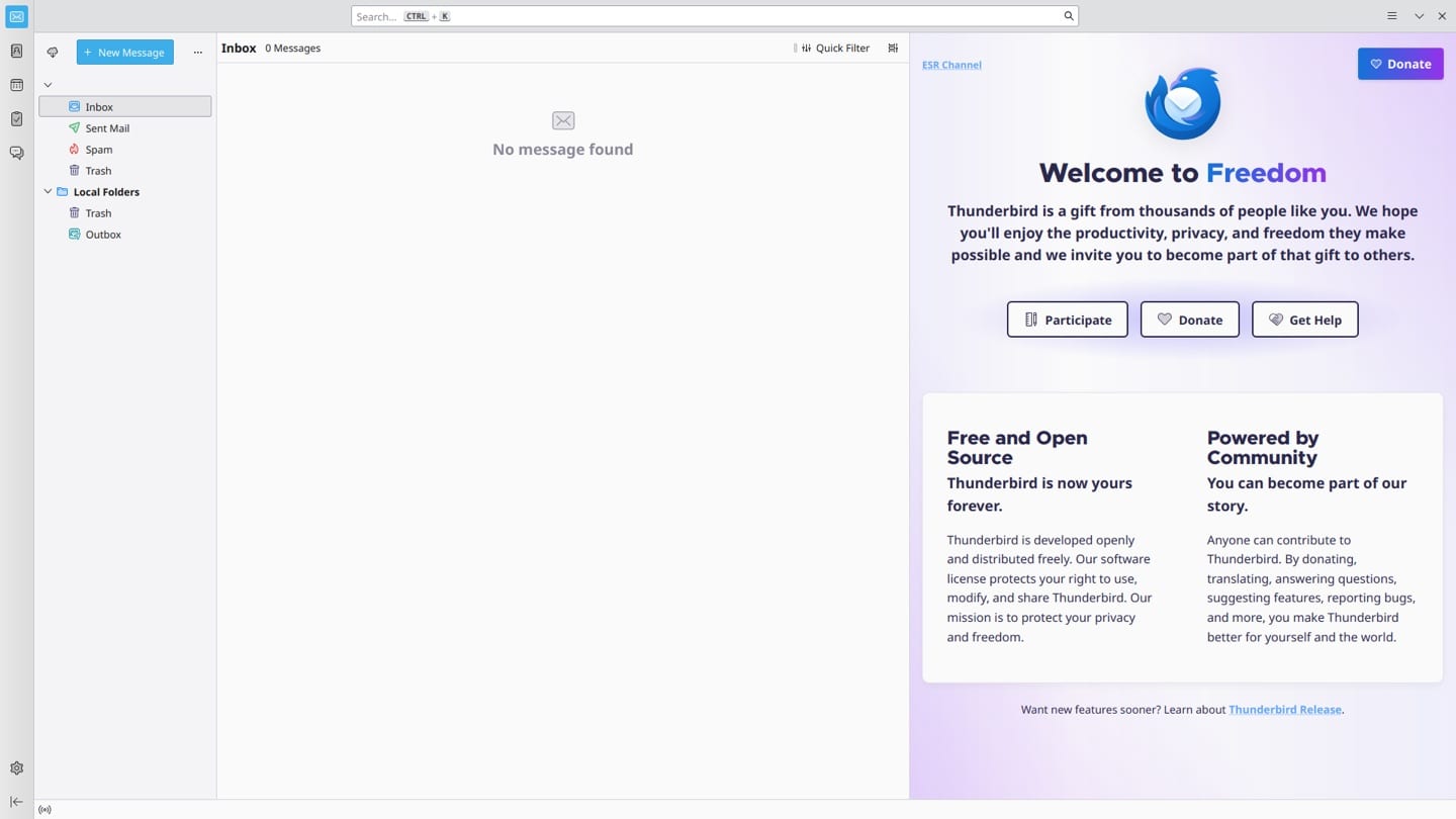 Thunderbird screenshot 3 of 3