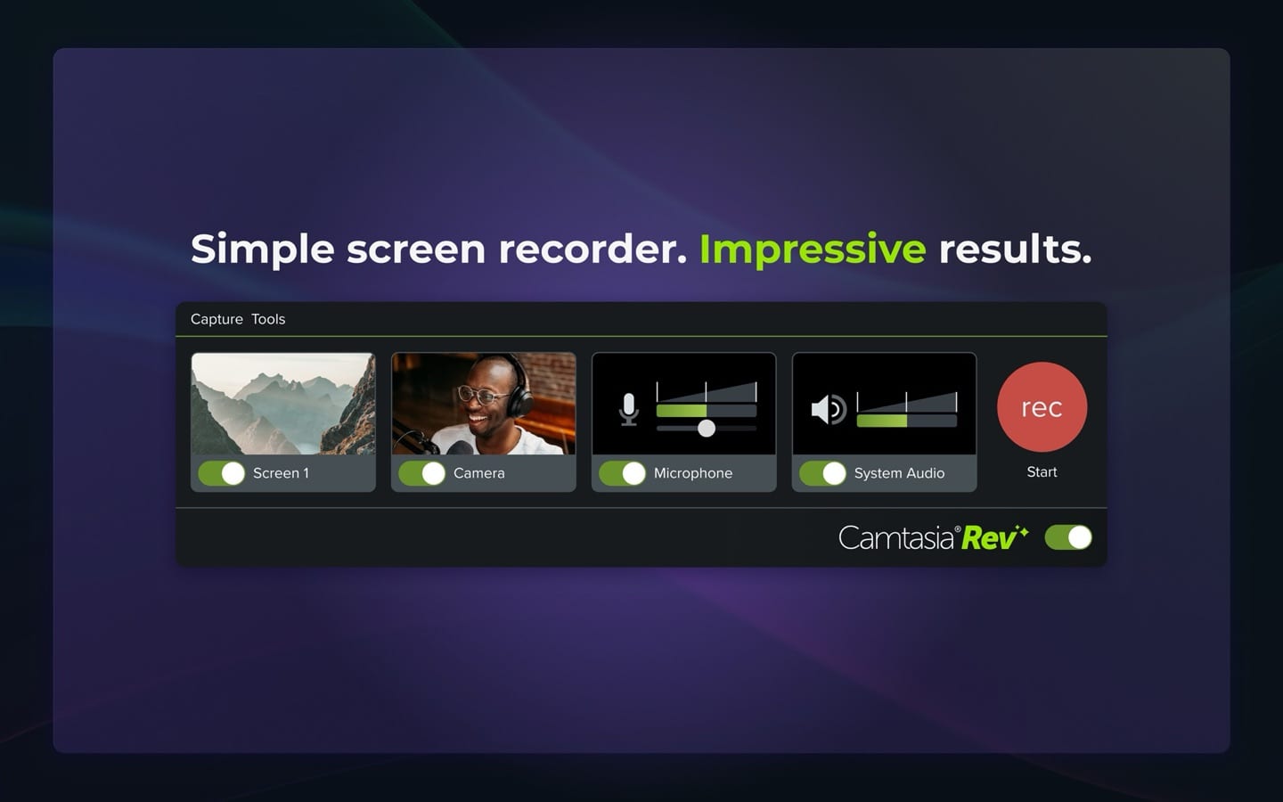 Camtasia screenshot 1 of 3