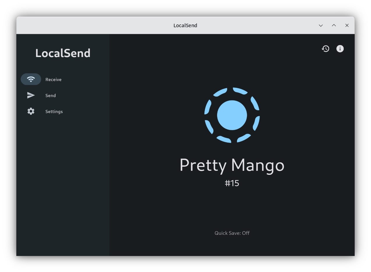 LocalSend screenshot 1 of 3