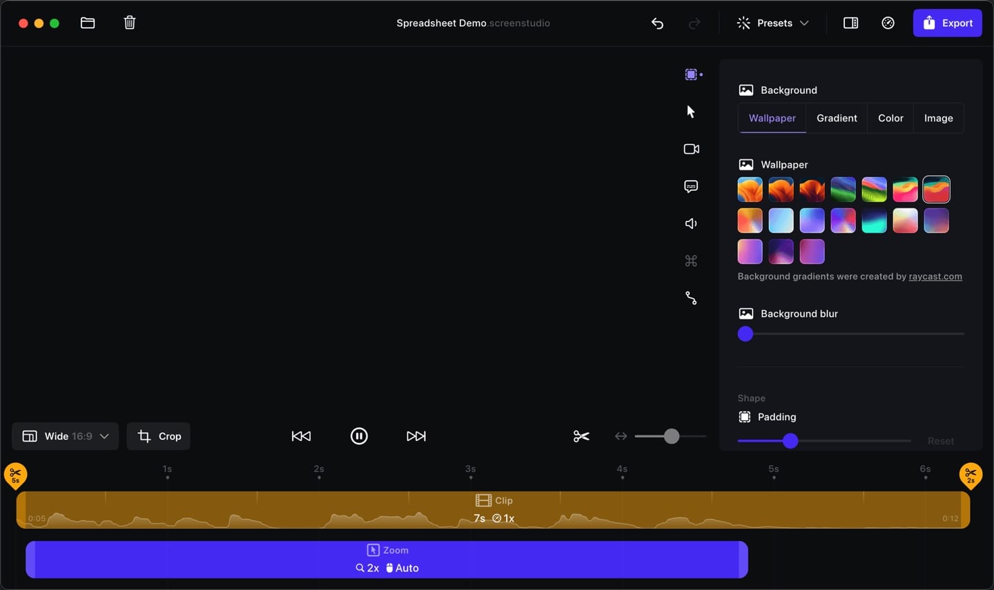 Screen Studio screenshot 1 of 3